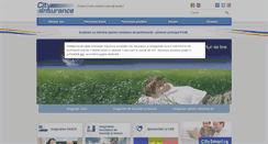 Desktop Screenshot of cityinsurance.ro