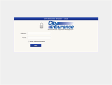 Tablet Screenshot of intranet.cityinsurance.ro